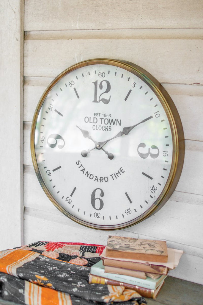 OLD TOWN STATION CLOCK