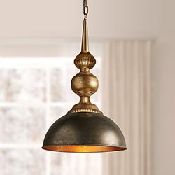 Brass Hang Light