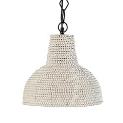 Beaded Hanging Lamp