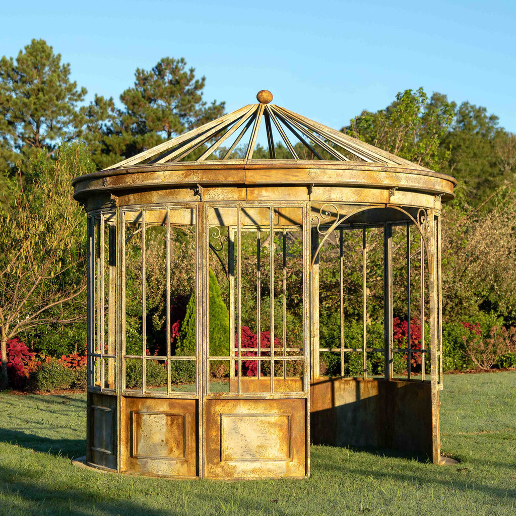 Aged Metal Gazebo