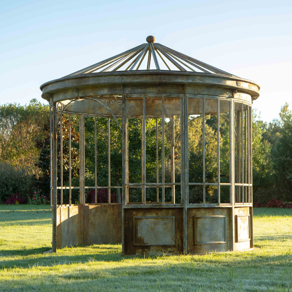 Aged Metal Gazebo