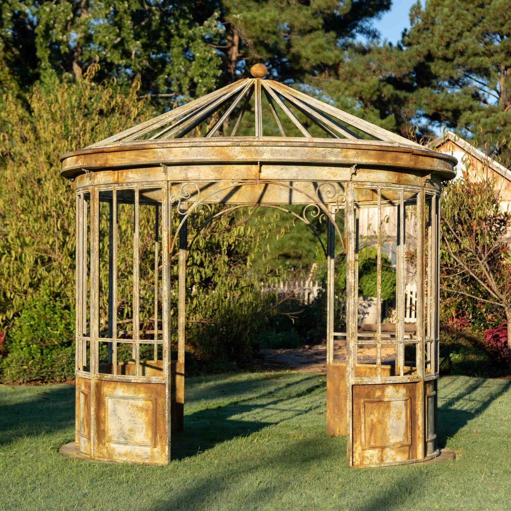 Aged Metal Gazebo