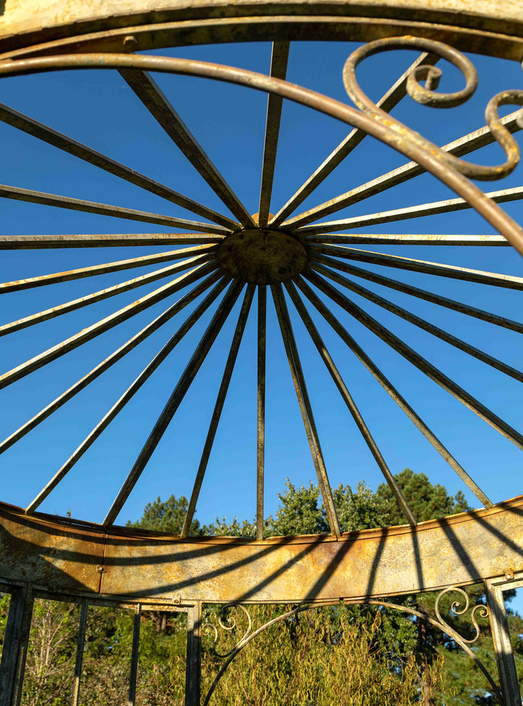 Aged Metal Gazebo