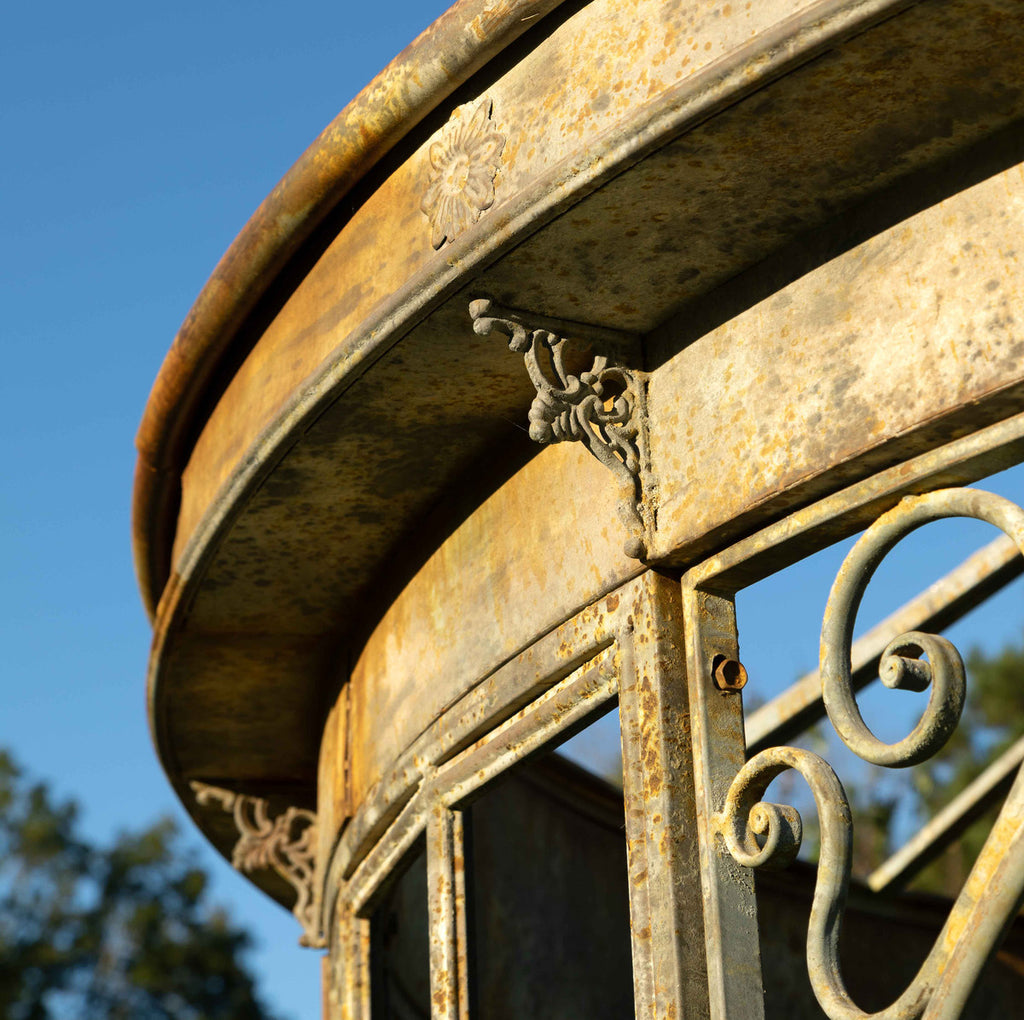 Aged Metal Gazebo