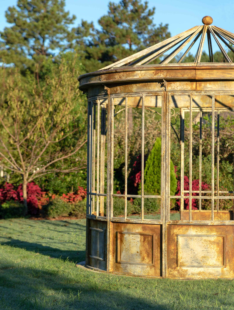 Aged Metal Gazebo