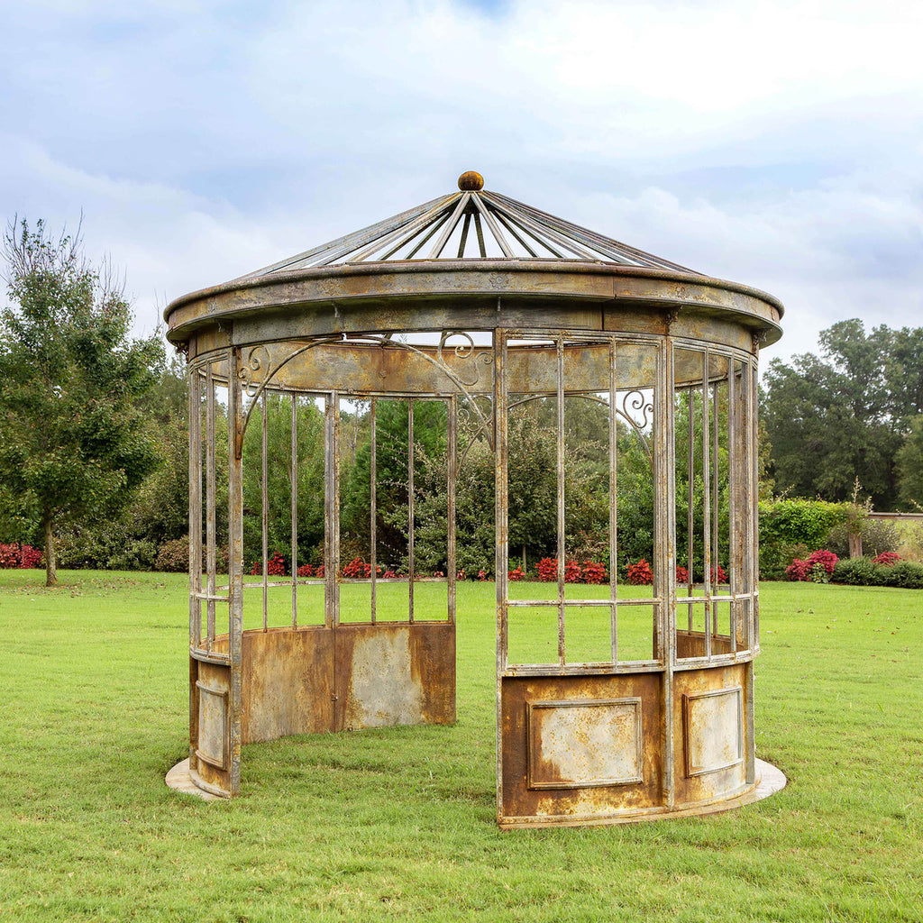 Aged Metal Gazebo