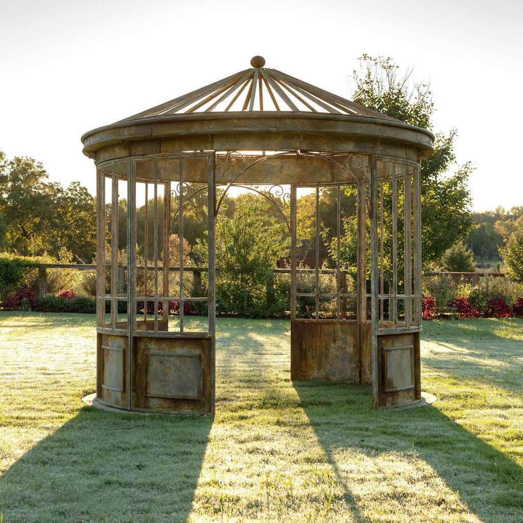 Aged Metal Gazebo