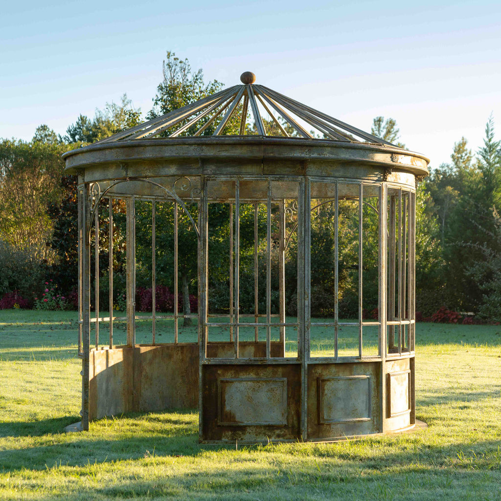 Aged Metal Gazebo