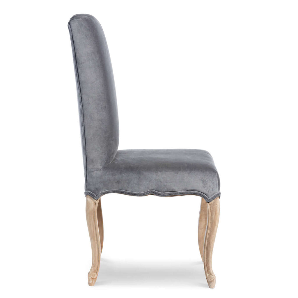 Estate Cotton Velvet Upholstered Accent Chair