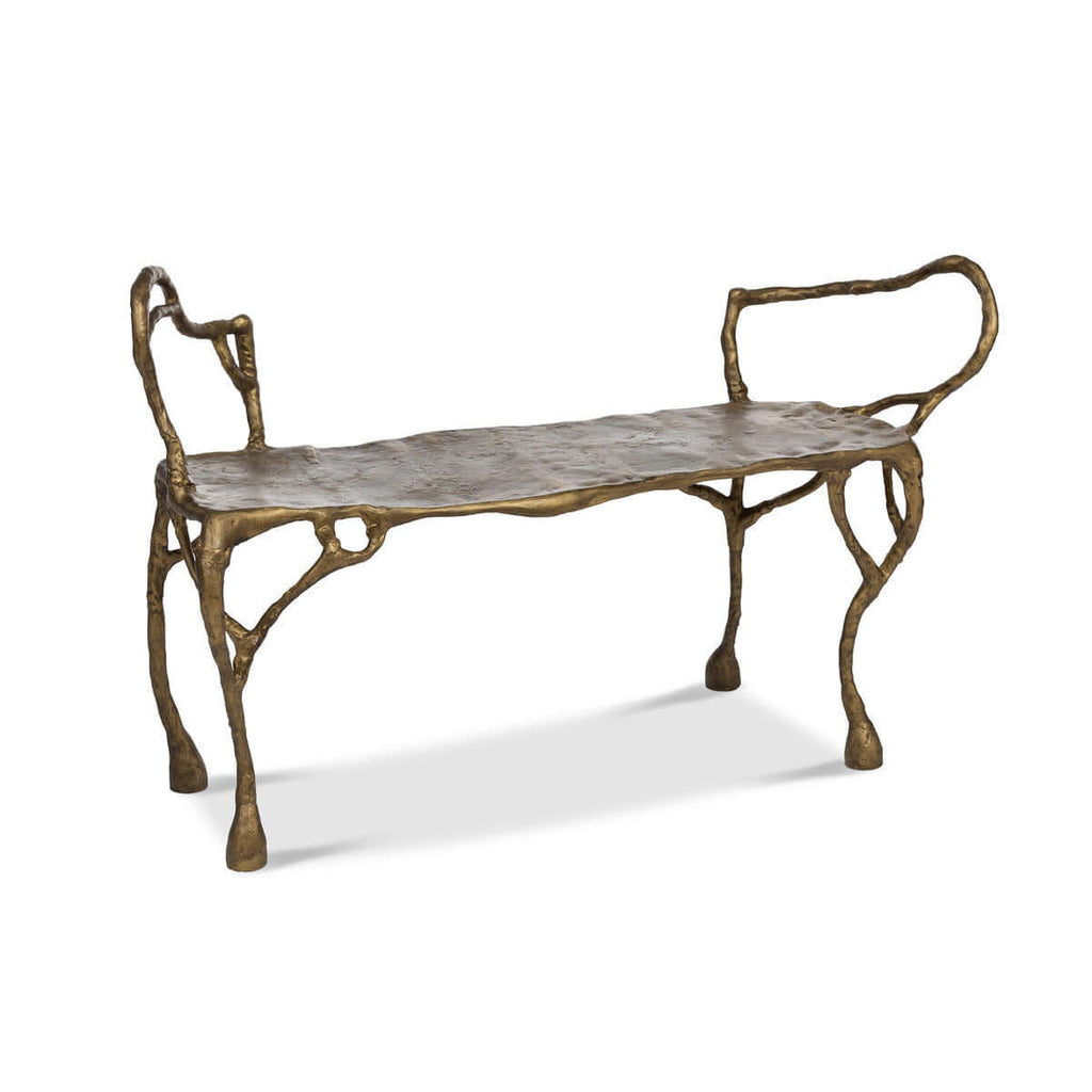 Cast Aluminum Organic Root Bench