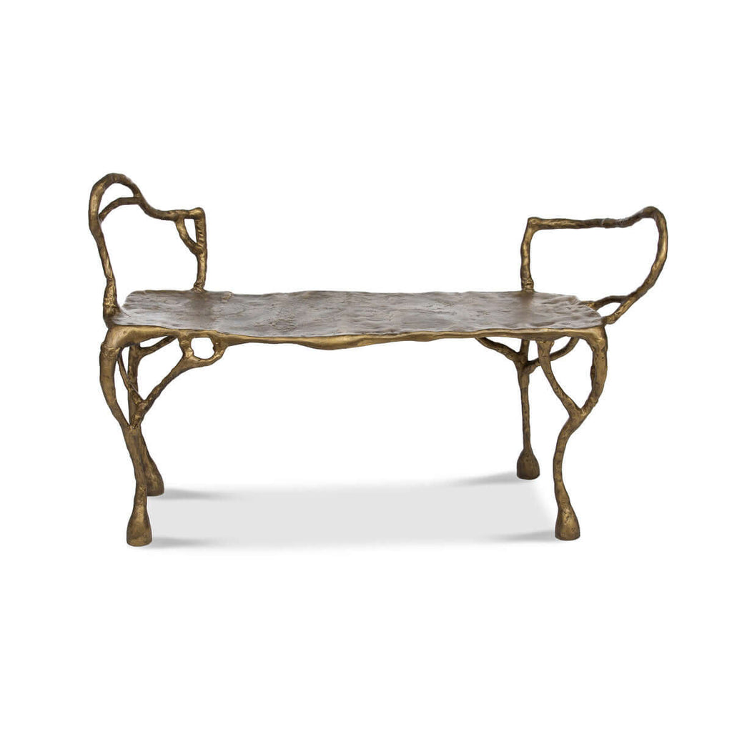 Cast Aluminum Organic Root Bench