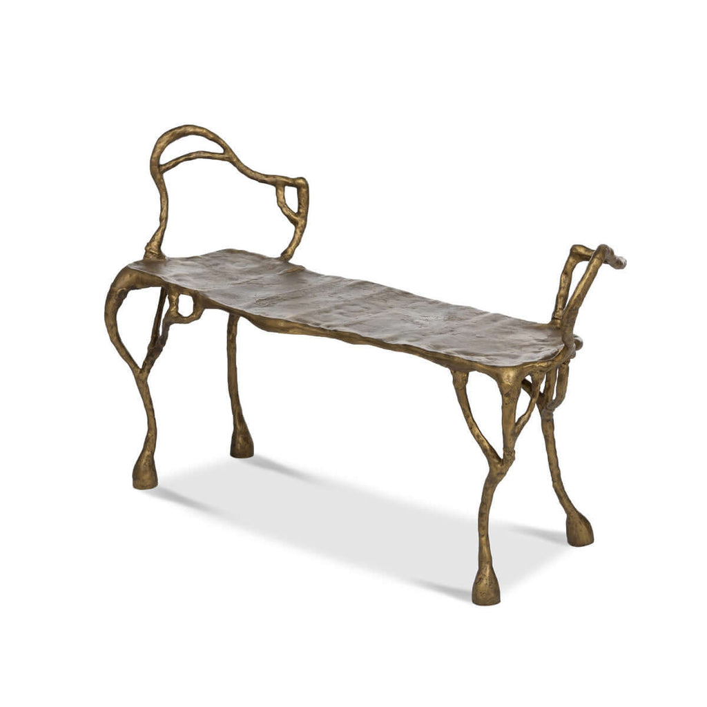 Cast Aluminum Organic Root Bench