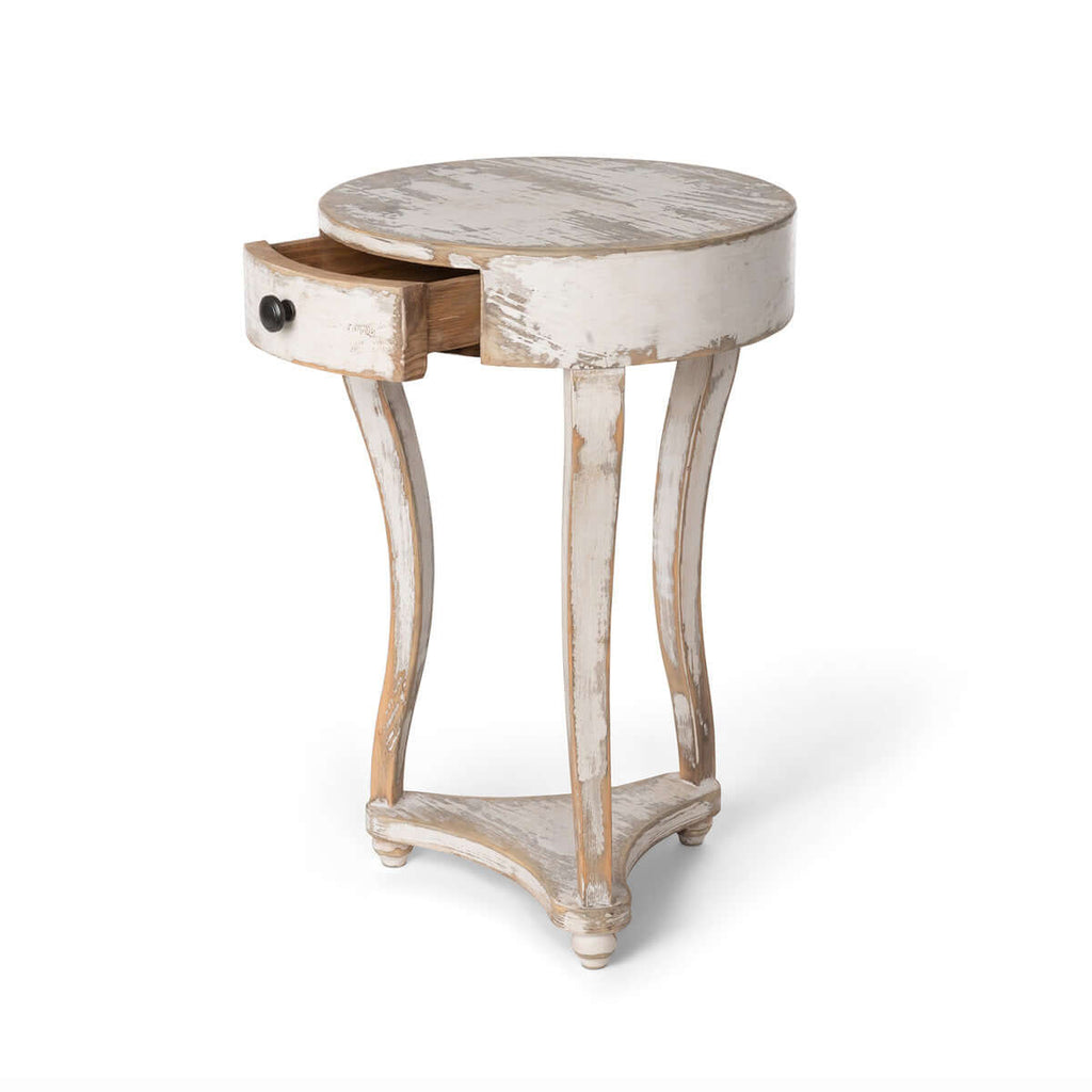 Claudette Wood Accent Table