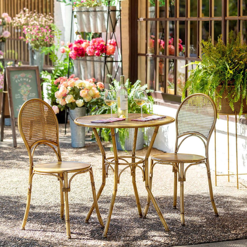 Roanoke Metal Bistro Table