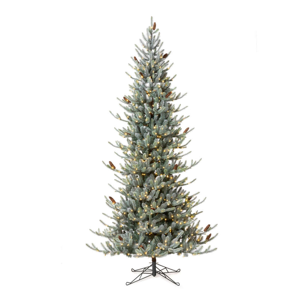 Park Hill Blue Spruce Slim Christmas Tree, 9'