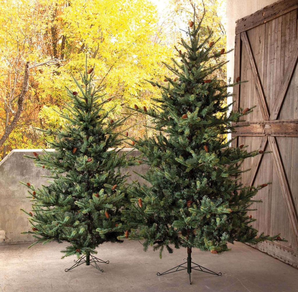 Park Hill Blue Spruce Christmas Tree, 7.5'