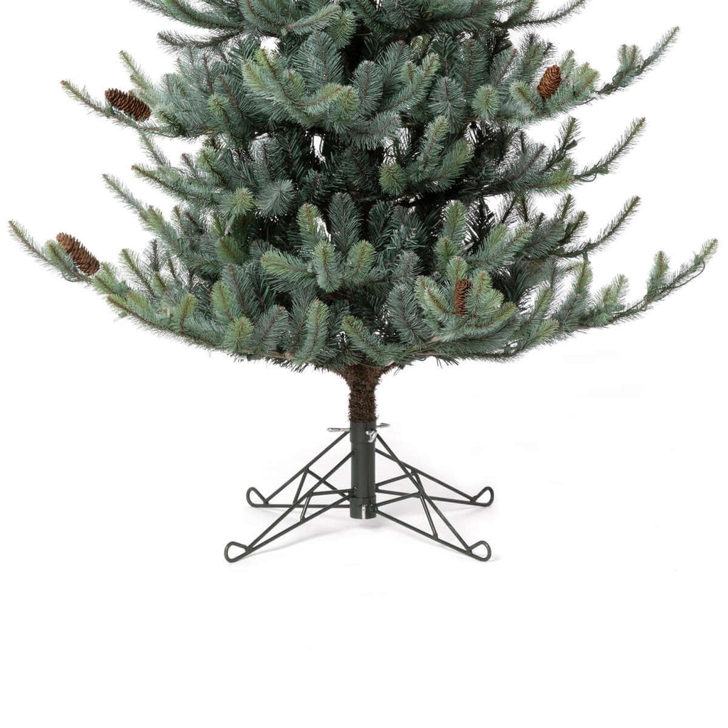 Park Hill Blue Spruce Slim Christmas Tree, 7.5'